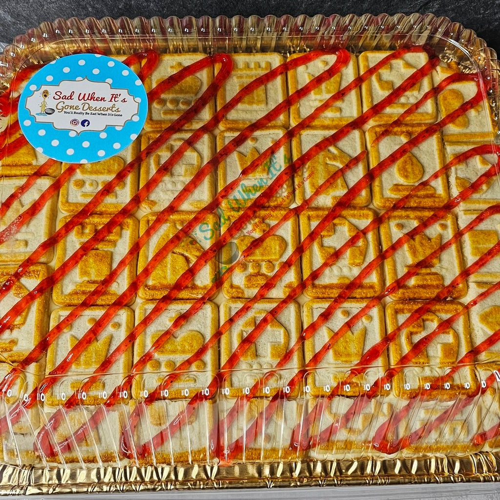 Signature Banana Pudding With Strawberries *Half Sheet Pan*