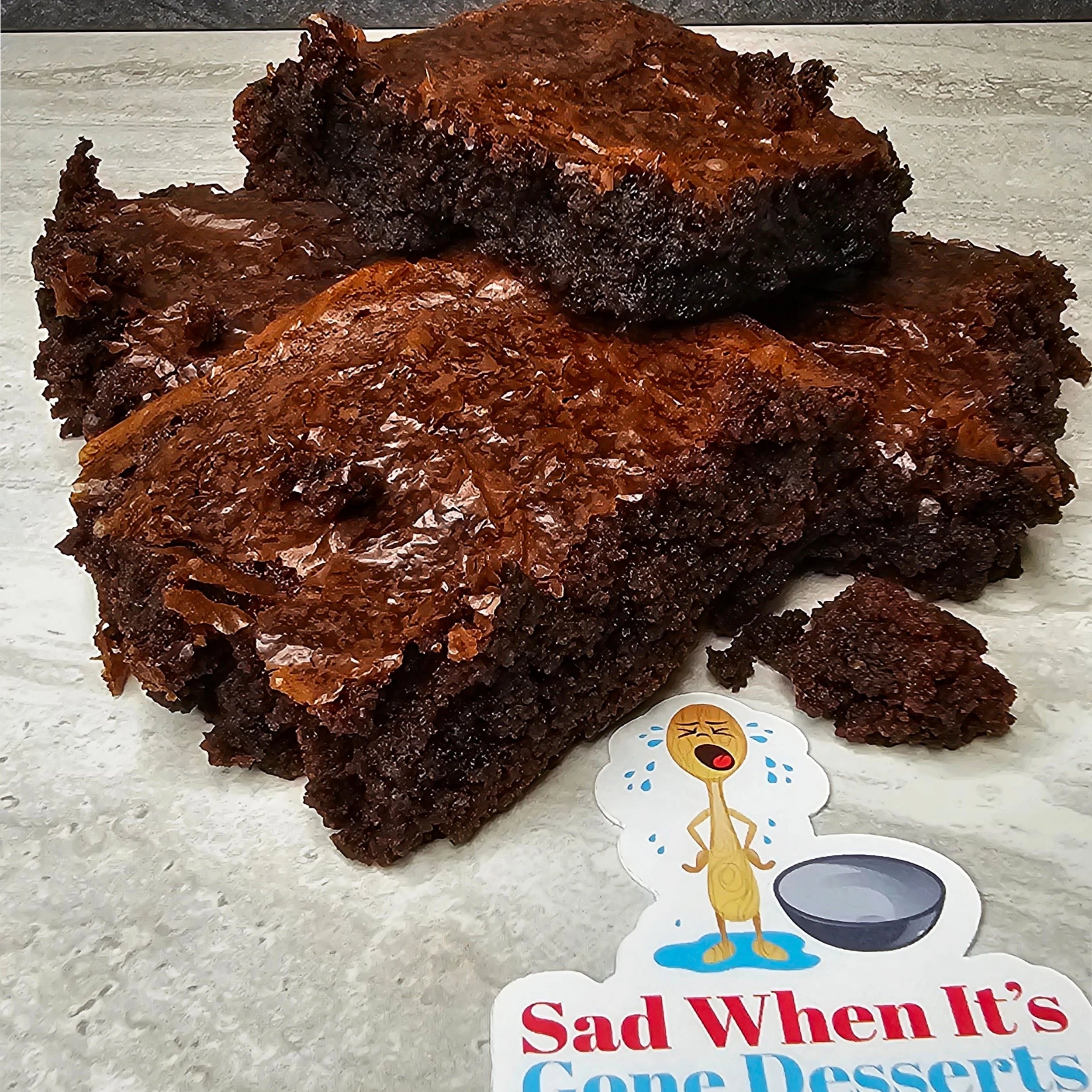 Aunt Sharon's Fudge-O-Licious Brownies *12 pieces*