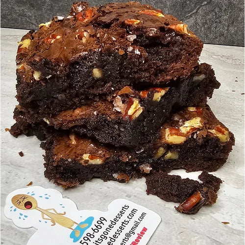Aunt Sharon's Fudge-O-Licious Brownies *12 pieces* (With Add Ins)